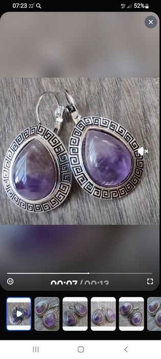 Продаются серьги. Новые. Вставка бирюза, малахит,сплав аметиста.За все