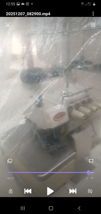 Машинка оверлог  DUMA