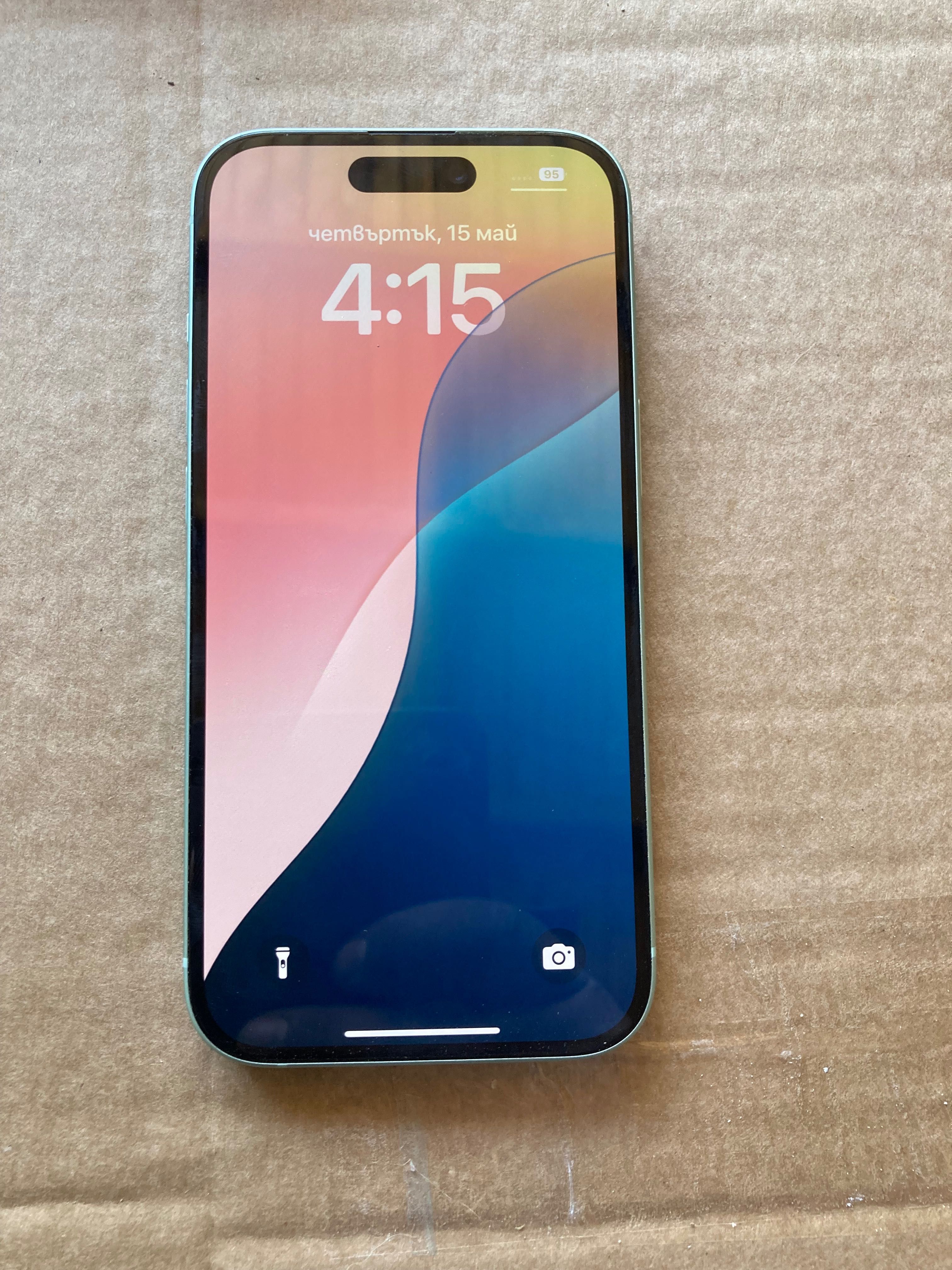 iPhone 15 В ГАРАНЦИЯ без ЗАБЕЛЕЖКИ 94% батерия