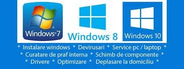 Instalare windows,efectuare/instalare diagnoza auto