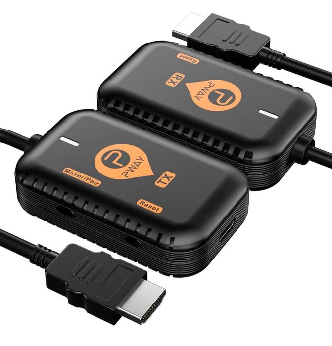 Безжичен HDMI удължител предавател приемник аудио видео сигнали до 30м