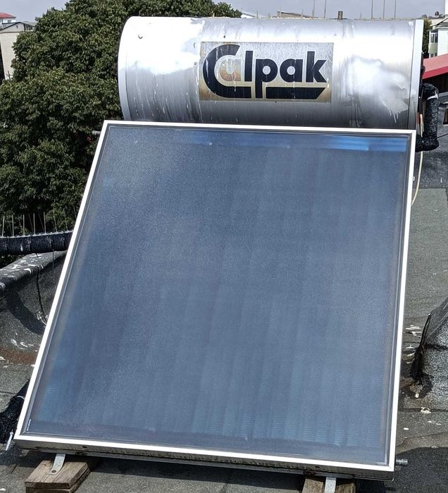 Panou solar plan, Calpak, cu rezervor, presurizat, 160 L