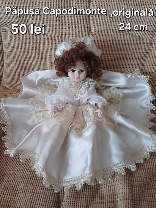 Păpuși porțelan Capodimonte