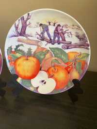 Декоративни чинии на стойка 21 см диаметър