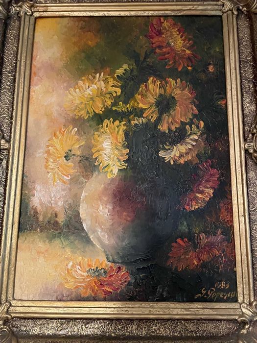 Tablouri ulei pe panza, inramate