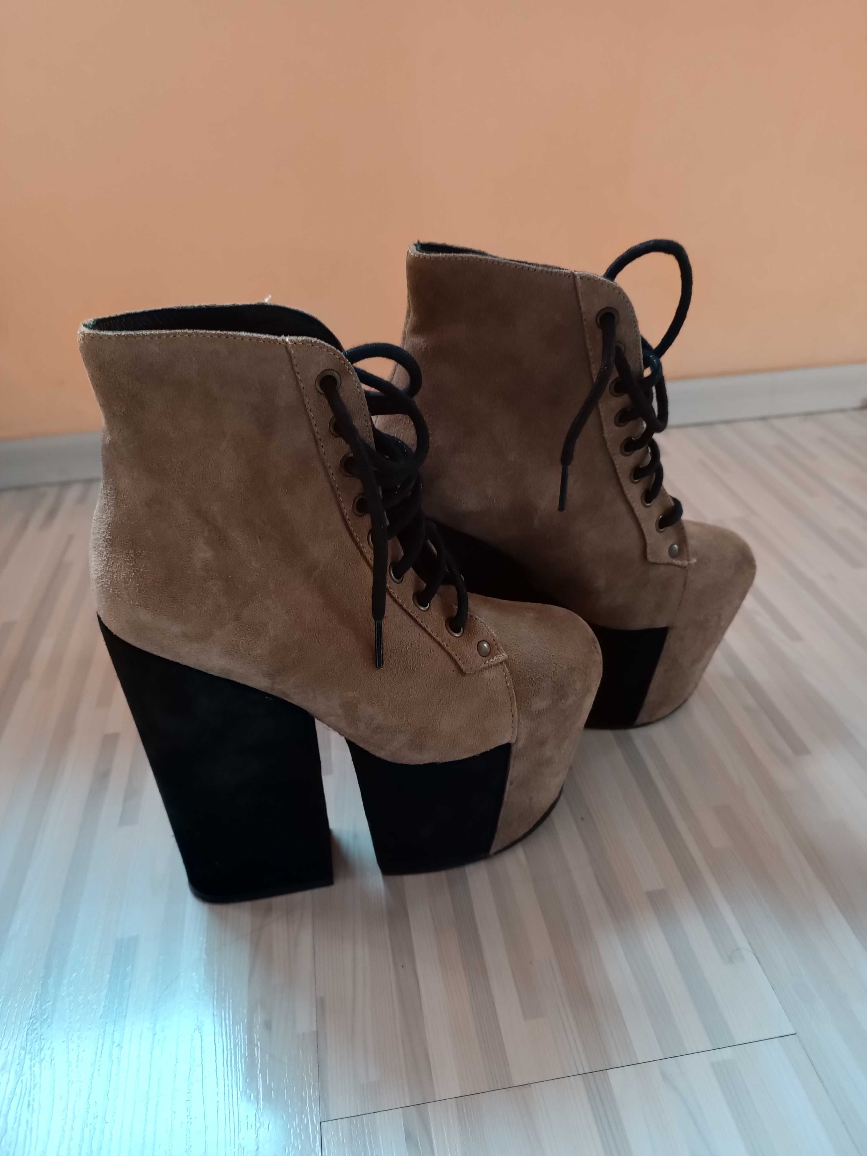 Кафяви боти Jeffrey Campbell