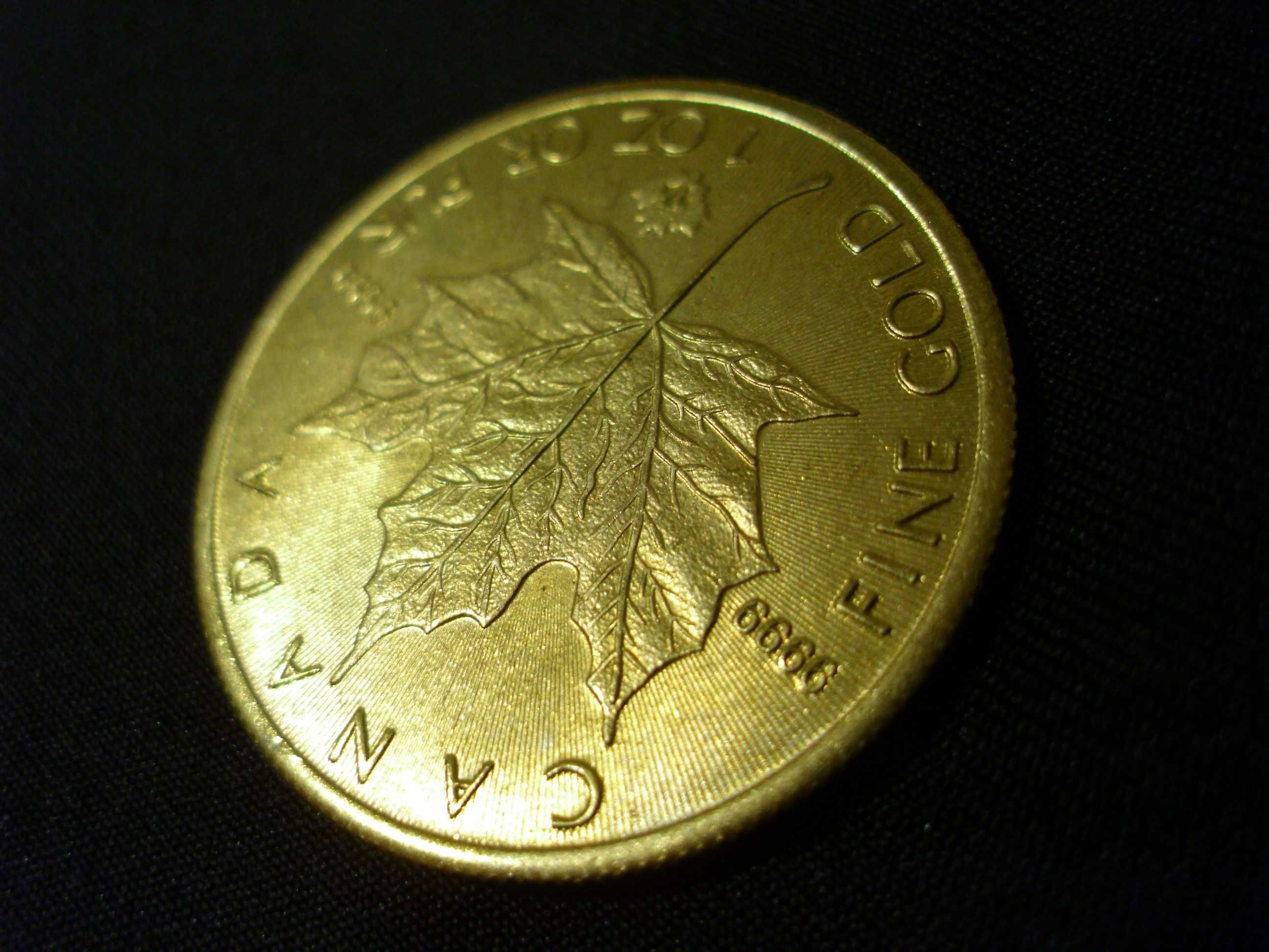 Златна Монета Канадски Кленов Лист 2020 (1 унция)