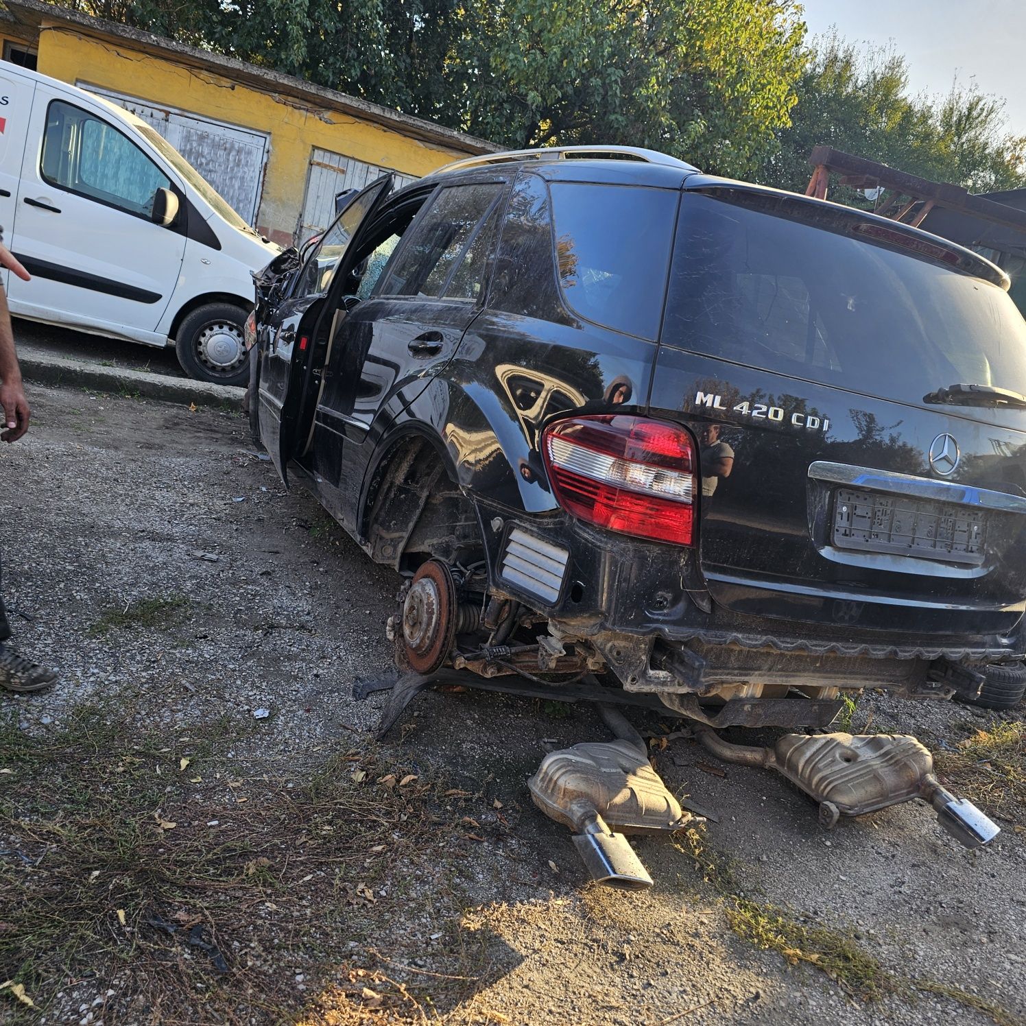 Ml420 cdi 4 matic на части само