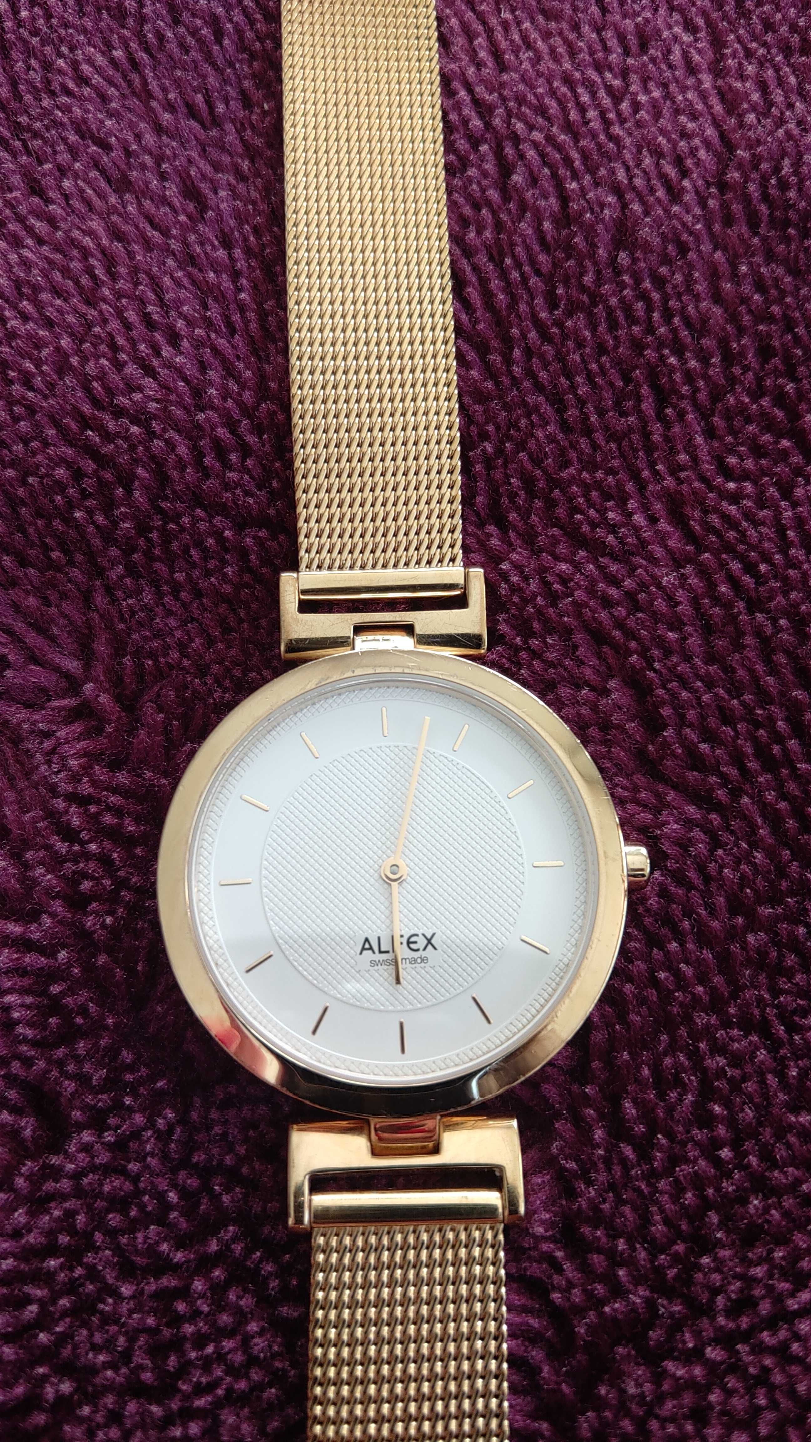 Оригинален швейцарски дамски Часовник Alfex