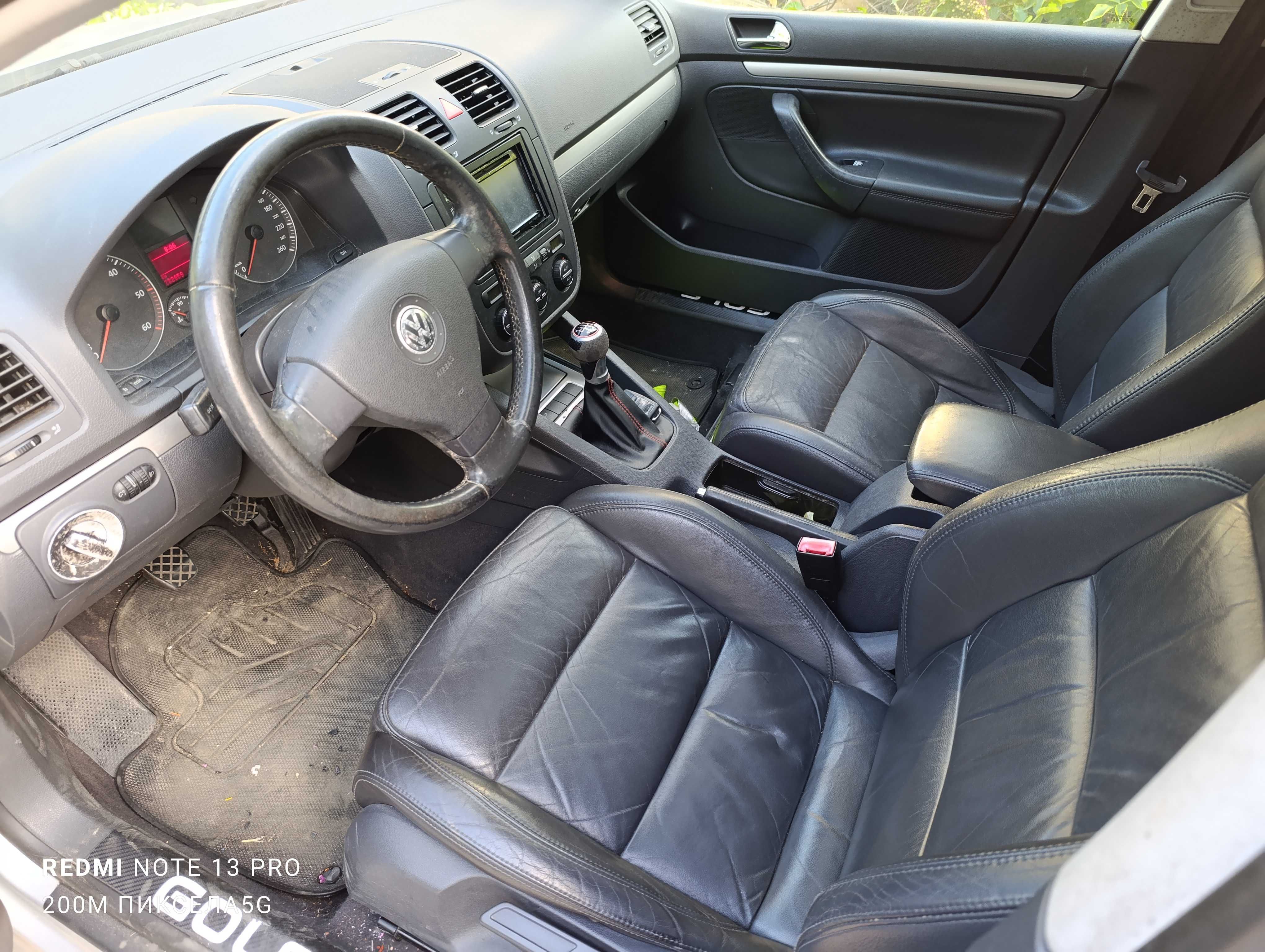 кожен салон vw golf 5 с корите 4 врати