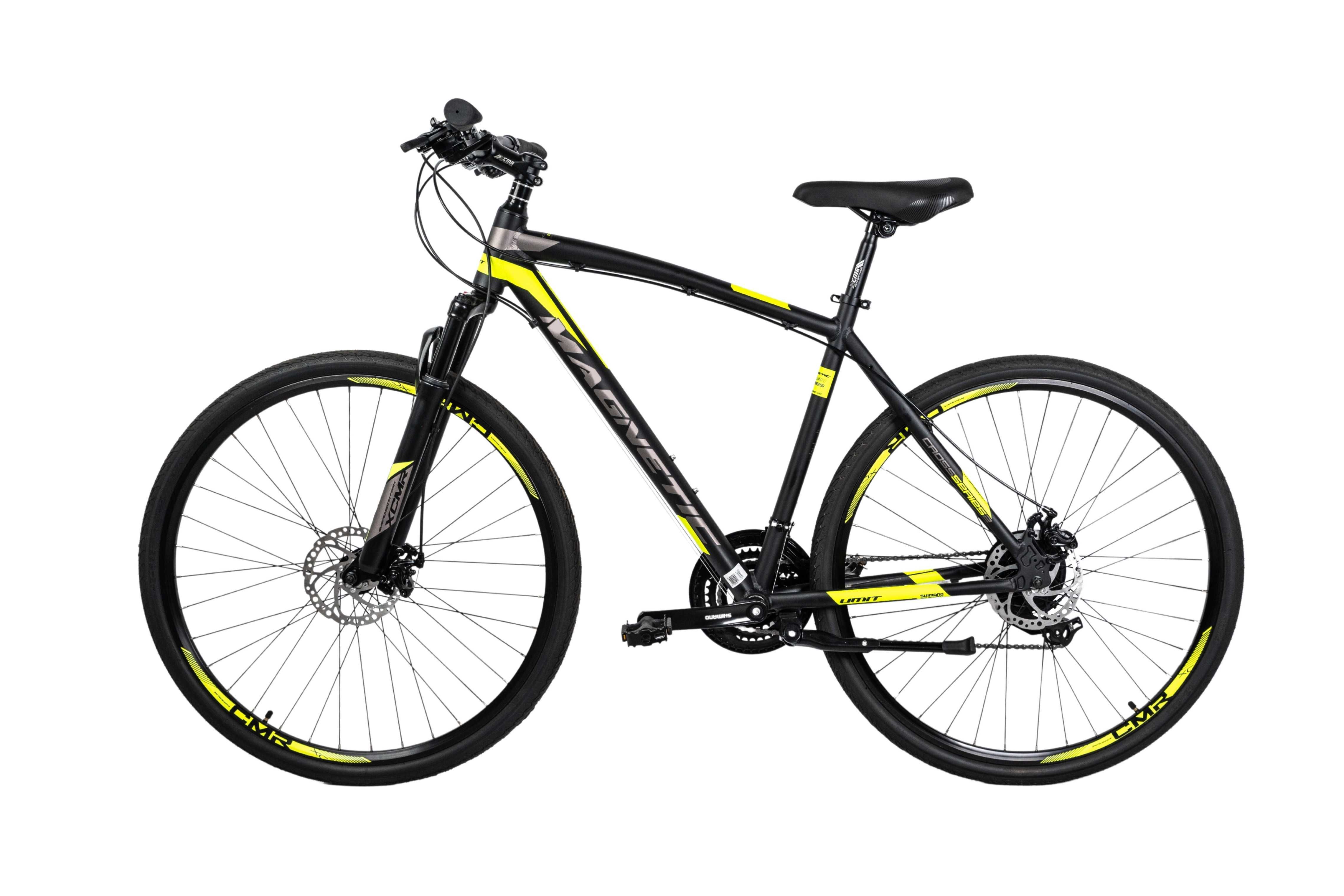НОВ Алуминиев велосипед колело хибрид Magnetic 28” с 2 дискови