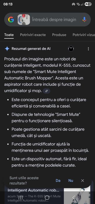 Curățător pardoseli Smart mute K 555