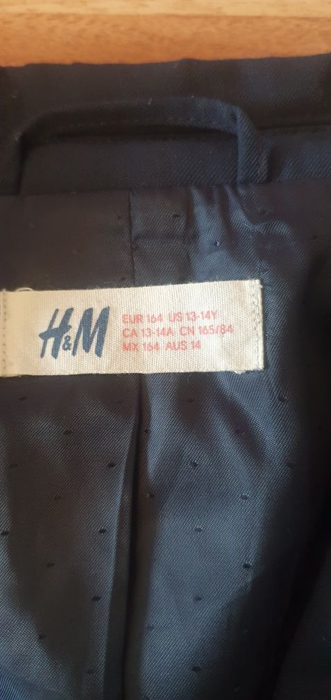 Sacou băieți, H&M, 164 (13 - 14 ani)