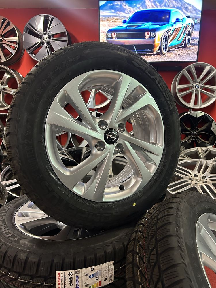 Джанти 4x108 17 цола с Зимни Гуми за Opel Mokka Peugeot 2008