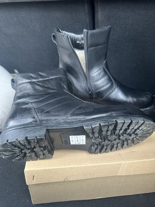 Зимни кожени боти 44 номер