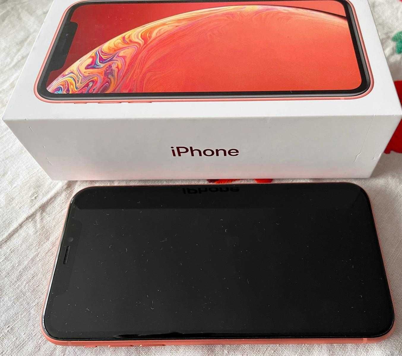 Iphone XR Coral, 64 GB, ca nou, unic proprietar, liber de rețea