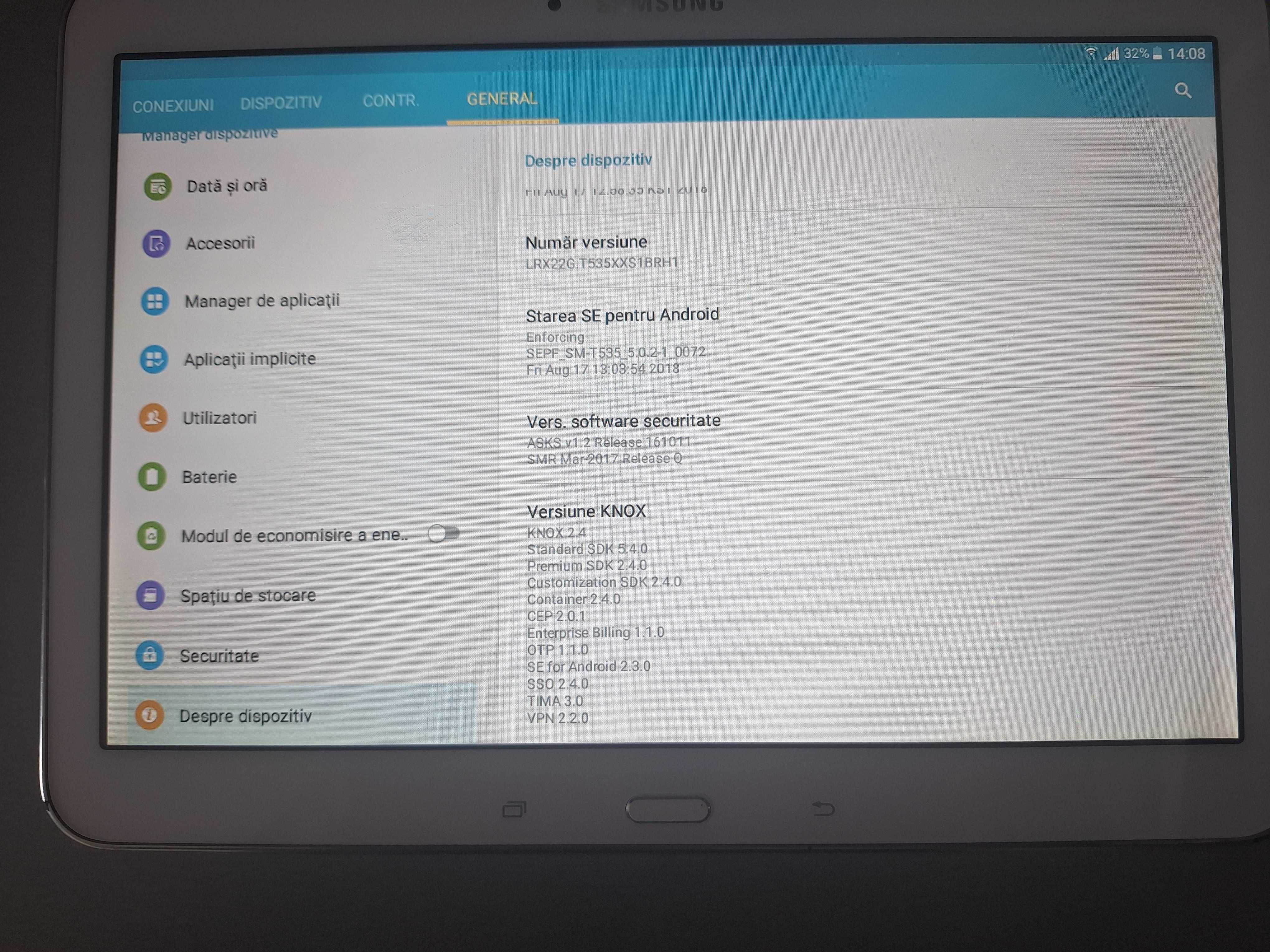 Tableta Samsung Galaxy Tab. 4