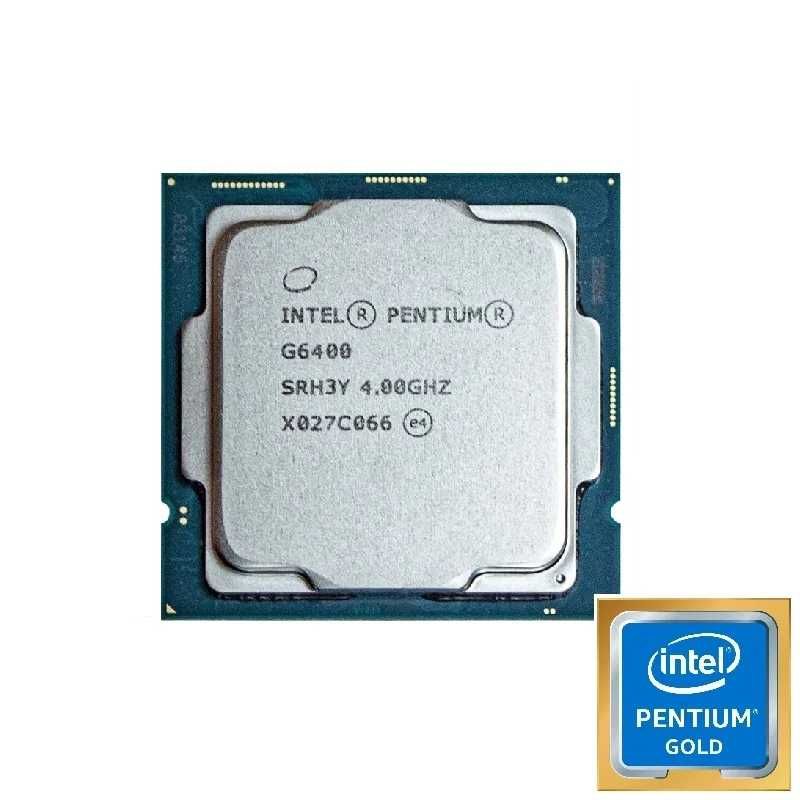 Процессоры на Socet 1200. Pentium Gold G6400. В наличии - 2 штуки.