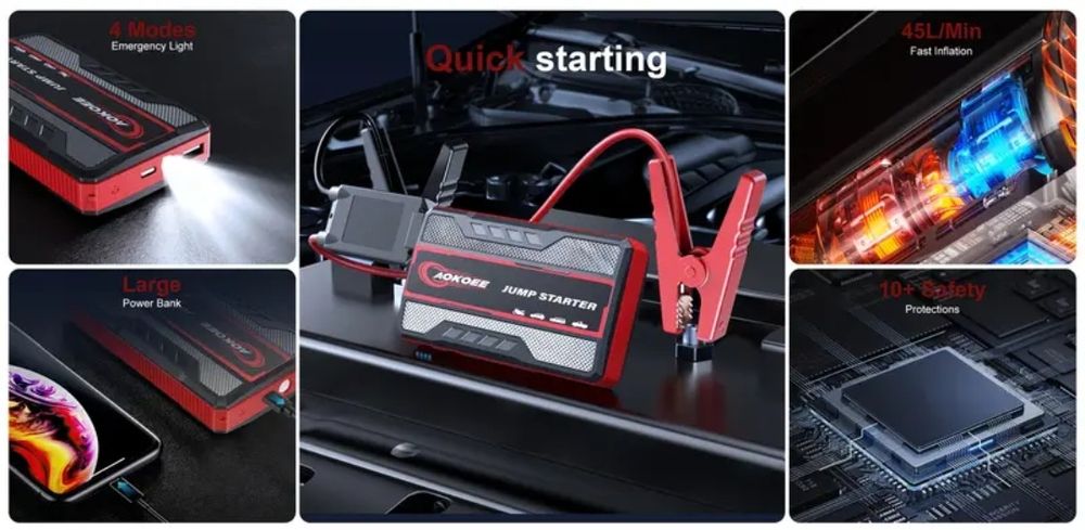 Robot pornire 3in1 starter benzina sau motorina