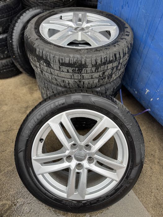 Roti / jante Audi VW R17 ET 42 5x112 cu cauciucuri vara 225/50/17