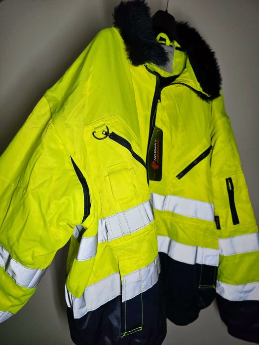 Jachetă Gunnar Norway 23648 Hi-Vis 4XL, nouă, cu etichetă