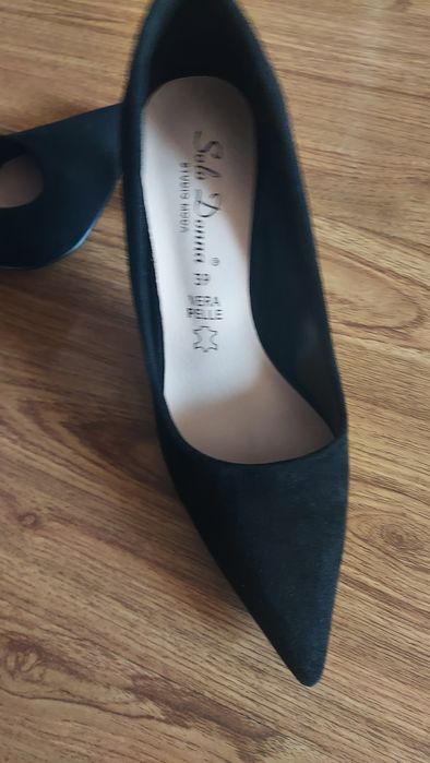 Pantofi imitatie piele intoarsa 39