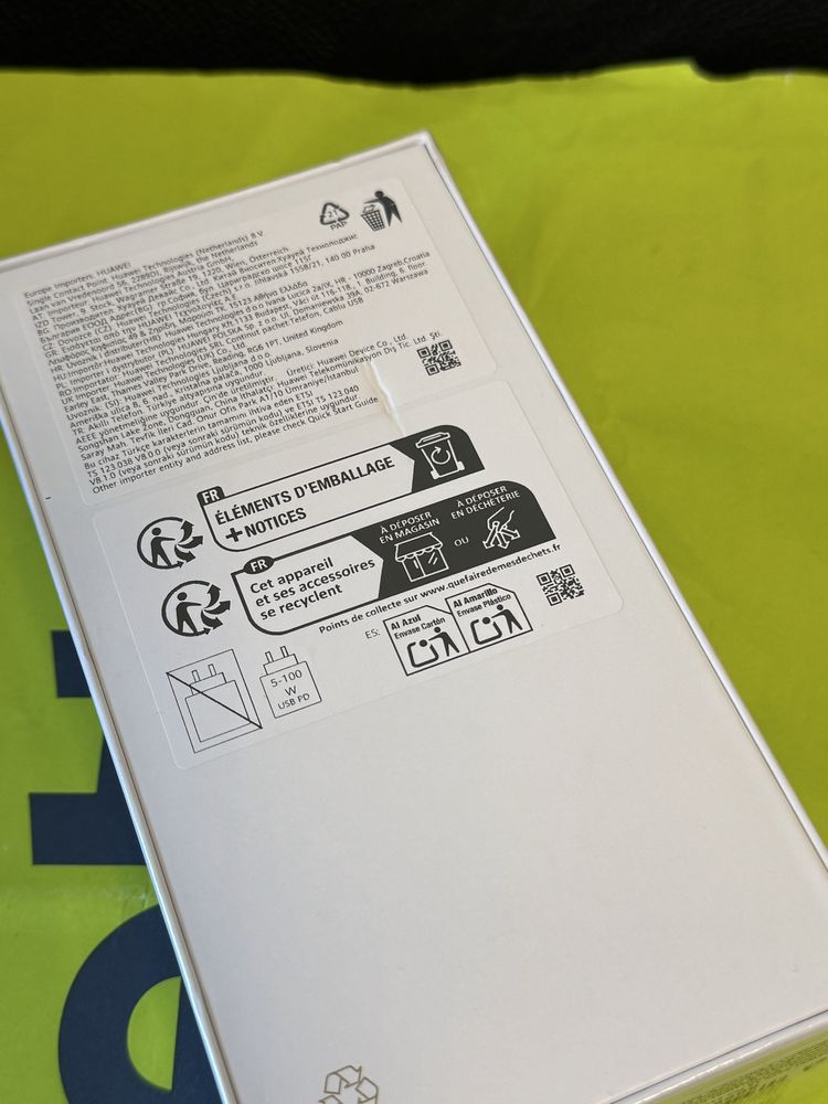 ЗАПЕЧАТАН 512GB Huawei Nova 13 Pro Yettel Гаранция 3г. 2028 Black