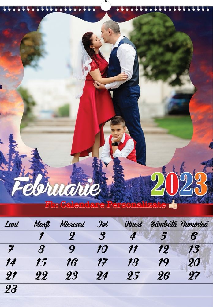 Calendare Personalizate cu fotografiile tale