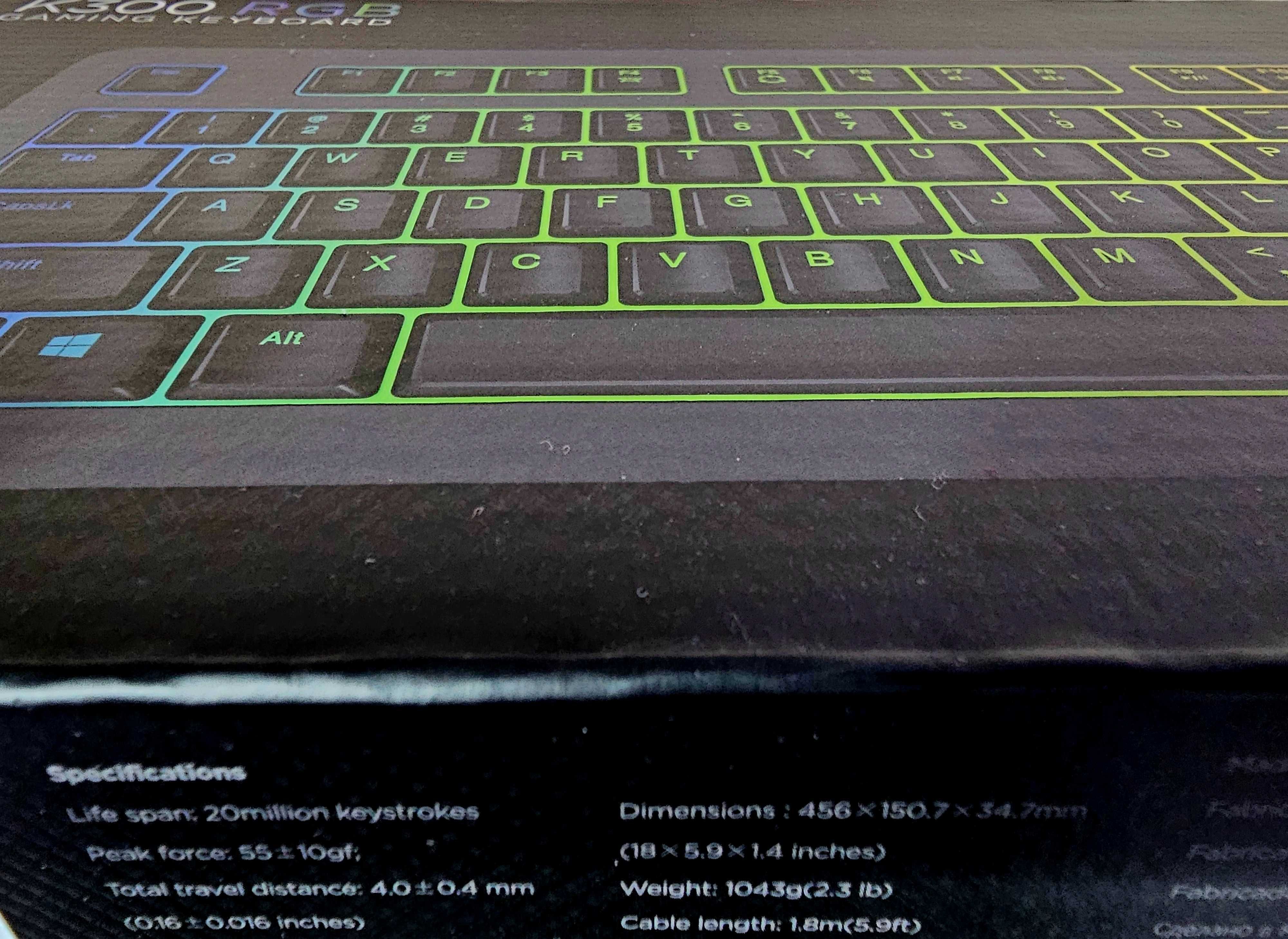 Нова гейминг клавиатура LENOVO LEGION K300 RGB gaming keyboard