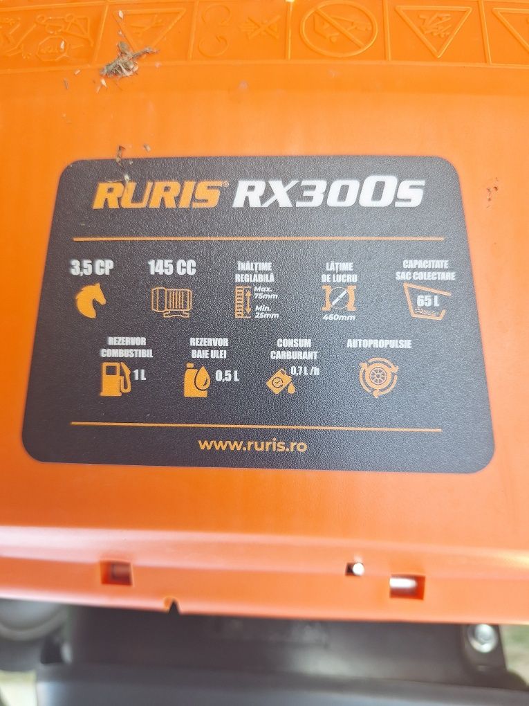 Masina tuns iarba Ruris / Trimmer electric 500w Ruris