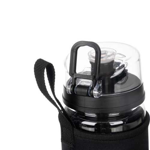 Спортна бутилка за вода с инфузер и с калъф 1 литър, BPA FREE, Trizand