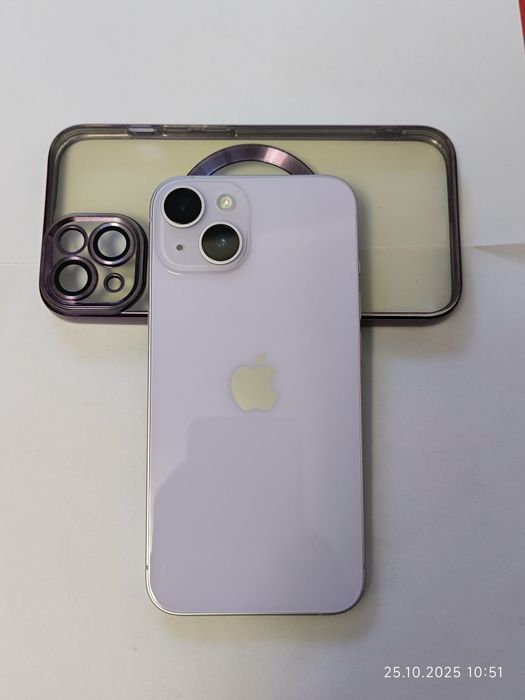 Iphone 14 purple 128gb in garantie