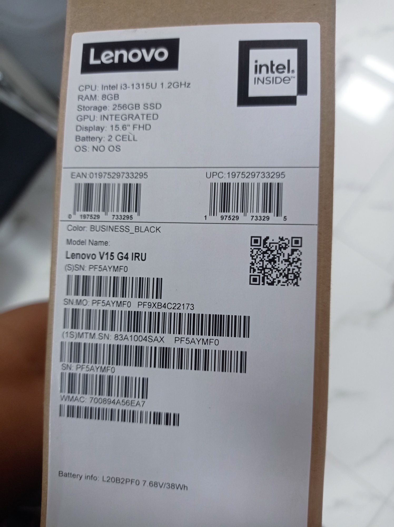 Lenovo noutbuk sotiladi yangi 5 mln 600
