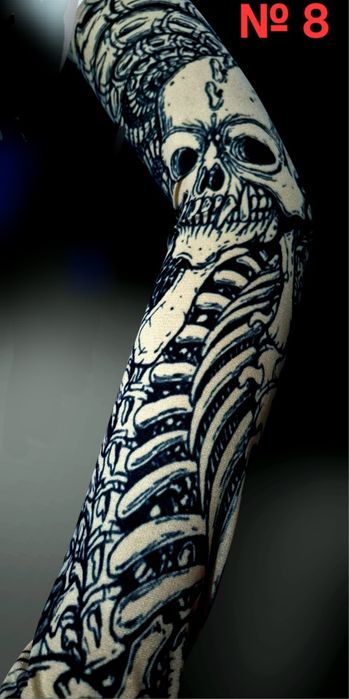 Имитация на истински татус тип наколенка/налакътник-универсален размер