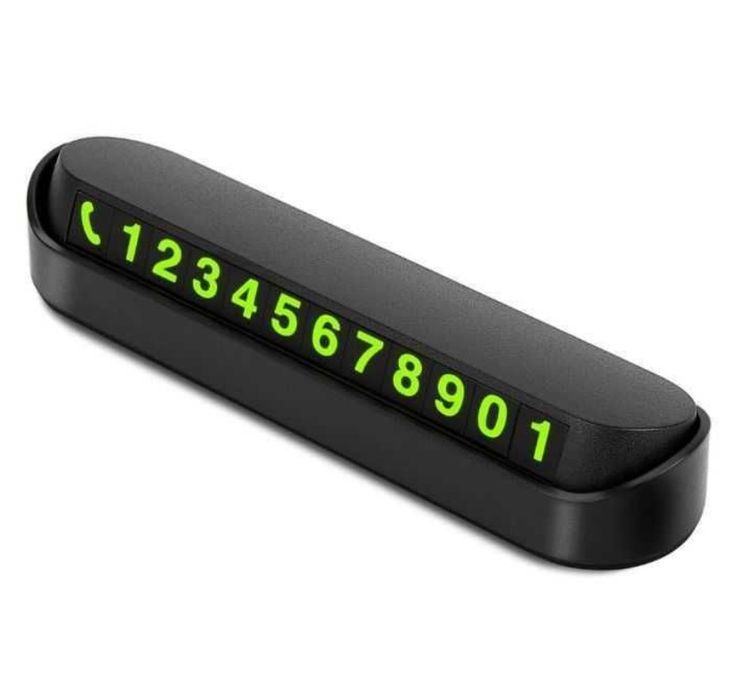 număr de telefon auto – suport parcare