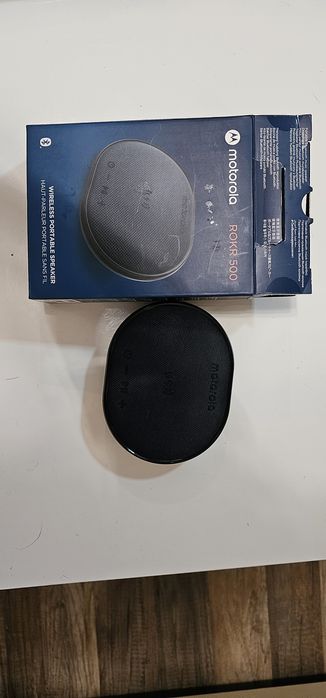 Преносима тонколона 5W, безжично зарядно 10W, Motorola ROKR 500