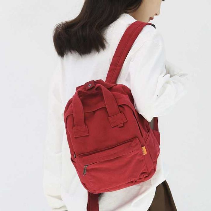 Mini Rucsac bumbac  grena, 26x24x12cm