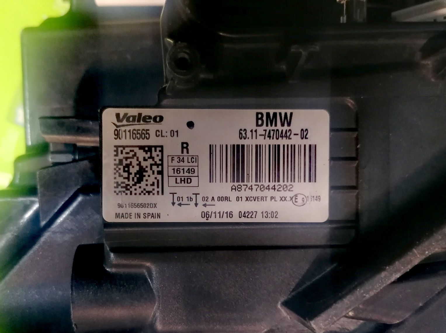 Фар Фарове за БМВ 3 Ф34 ГТ / BMW F34 GT Adaptive LED LCI.