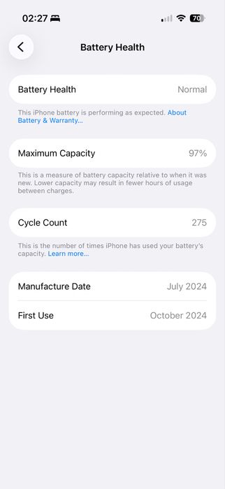 iphone 16 pro 256GB - impecabil -albastru -97%