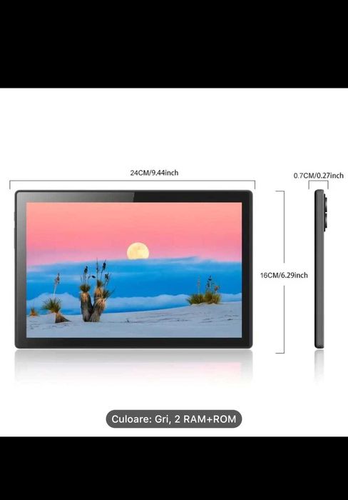 Pachet complet: Tableta 10.1", 12GB/512GB, Husa+Tastatura+Mouse+Pen+..