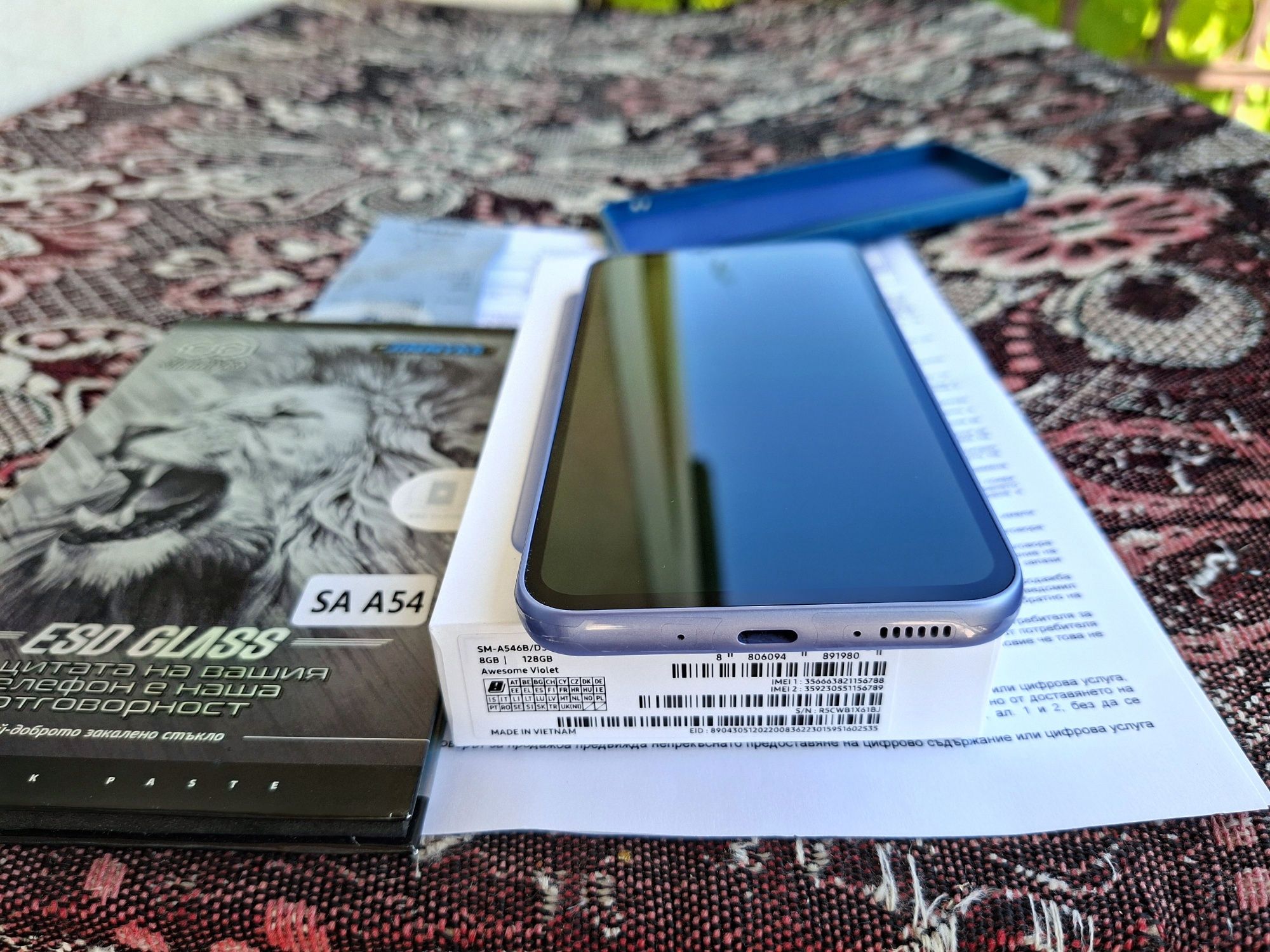 Samsung A54 5G нов 36м.Гара.
