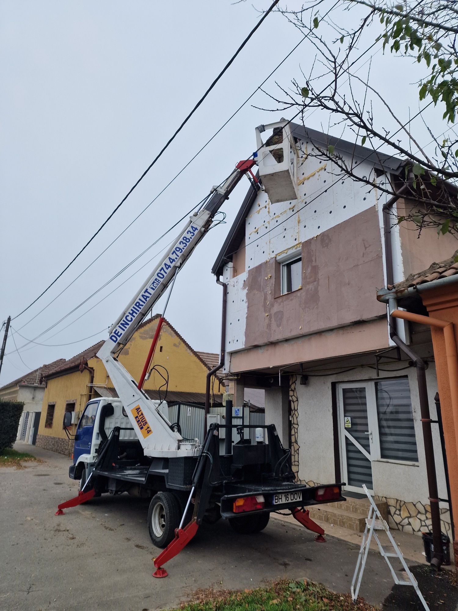 Nacele PRB articulate, brat telescopic, intervenții, întreținere