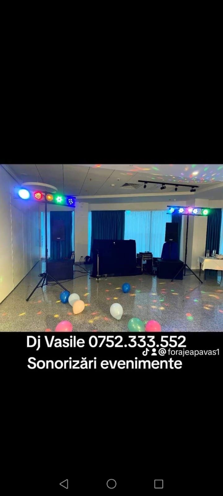 Servicii sonorizări evenimente,Dj Vasile Gurău,DJ petrecere , DJ nunta