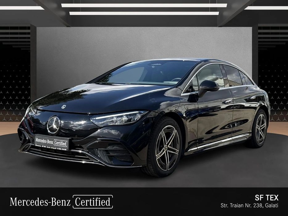 Mercedes-Benz EQE 300 AMG / Trapa panoramica /Centuri rosii /Scaune electrice cu memorie