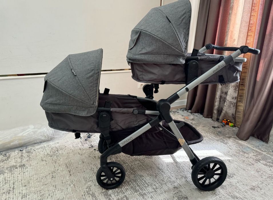 коляска егиздерге