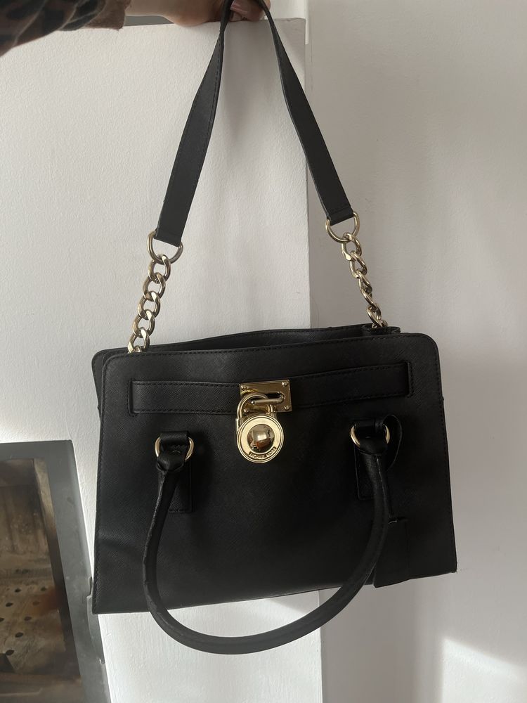 Geanta Michael Kors Hamilton medium orginiala piele