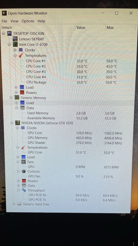 Desktop AIO Gaming i7/GTX1070/Lenovo Y910-27ISH **Custom Project**