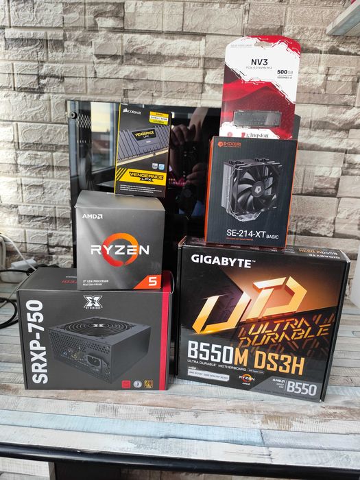 Calculator / PC Gaming / Office– Ryzen 5 3600 + RX Vega 56 8GB + CADOU