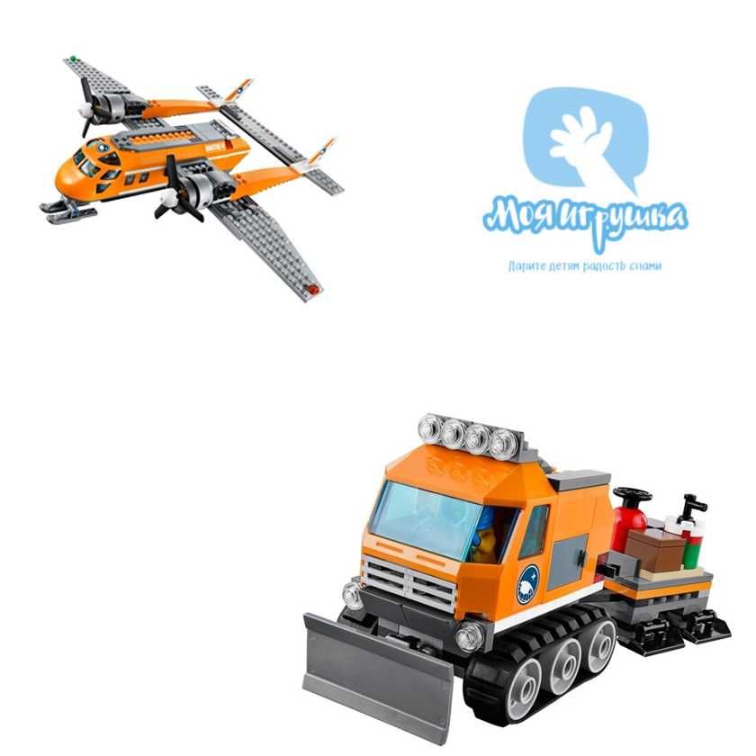 Конструктор Urban City "Арктический грузовой самолет"/Аналог Lego/Лего