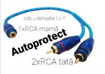 Cabluri RCA pentru kit statie amplificator subwoofer casă mașină